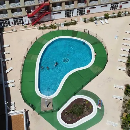 Estudio Vista Mar, Con Wifi Y Piscina, Cerca Playa En Tenerife Sur