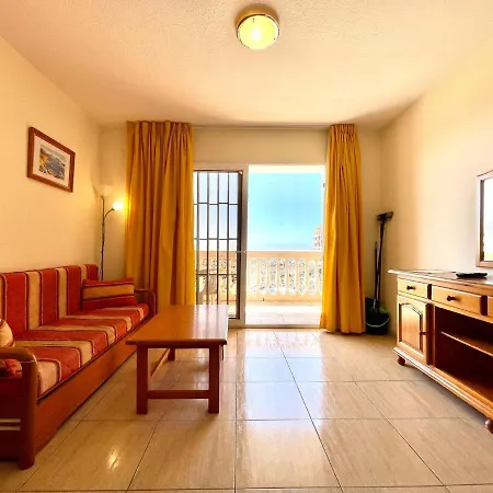 Estudio Vista Mar, Con Wifi Y Piscina, Cerca Playa En Tenerife Sur *