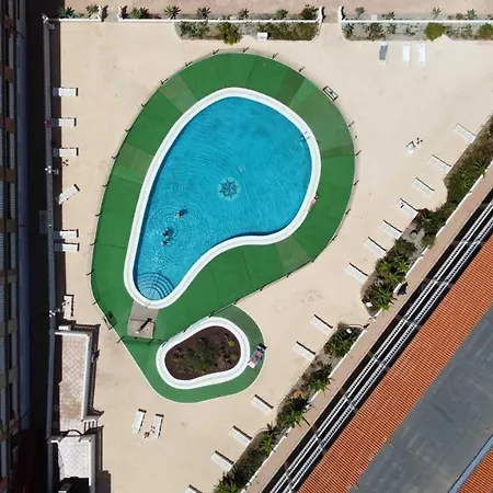 Estudio Vista Mar, Con Wifi Y Piscina, Cerca Playa En Tenerife Sur
