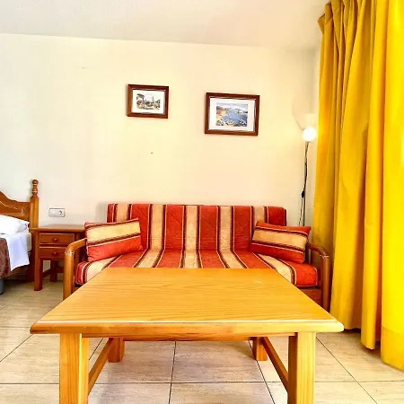 Estudio Vista Mar, Con Wifi Y Piscina, Cerca Playa En Tenerife Sur *
